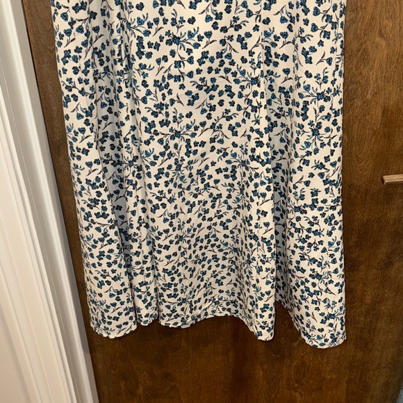 Jessica Simpson Blue Floral Maxi Dress - Picture 5 of 6